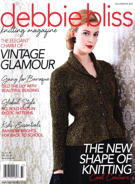 Debbie Bliss – Knitting Magazine – Fall-Winter 2013