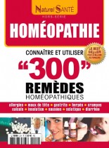 Naturel Sante Hors-Serie Homeopathie N 2 – 2013