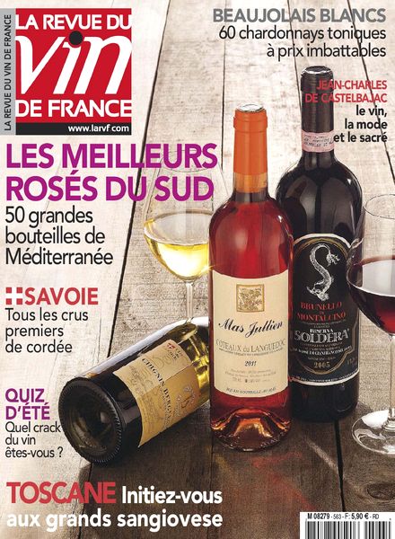 La Revue du Vin de France N 563, Juillet-Aout 2012