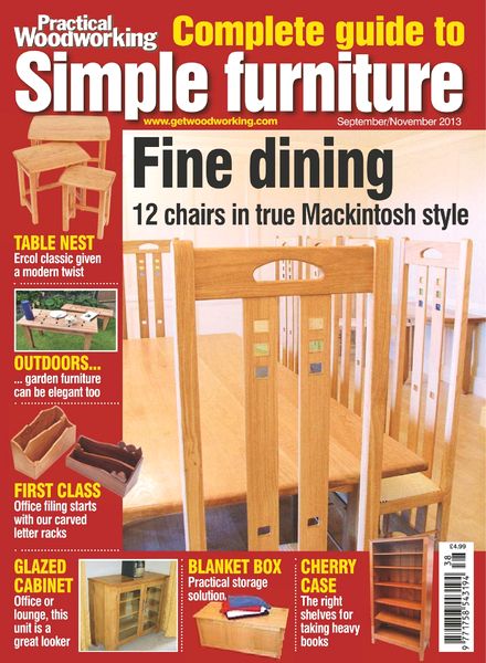 Practical Woodworking Complete Guide To Simple Furniture – September-November 2013