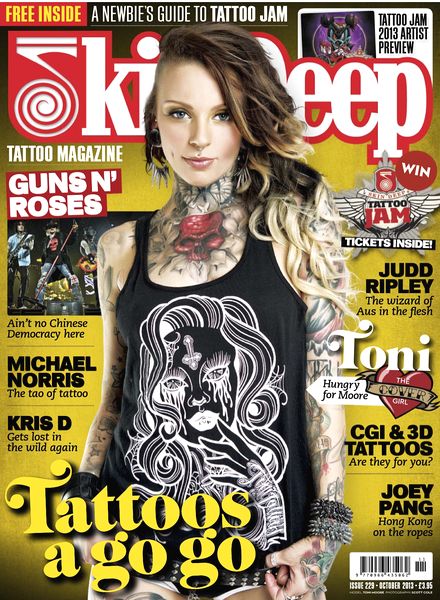 Skin Deep Tattoo Magazine – October 2013