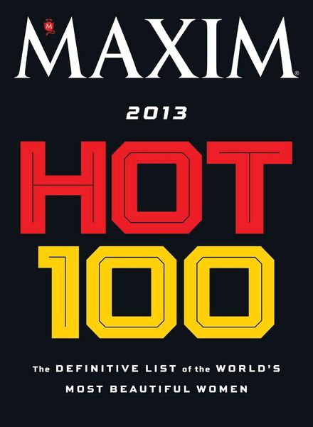 Maxim USA – HOT 100 Special Issue 2013