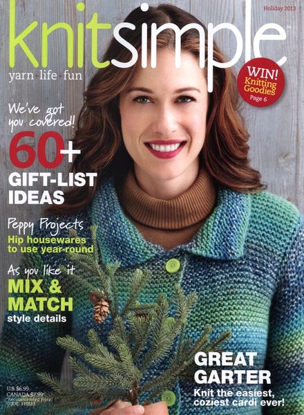 Knit Simple – Holiday 2013