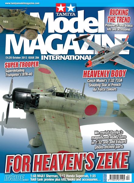 Tamiya Model Magazine International – Issue 204, October 2012