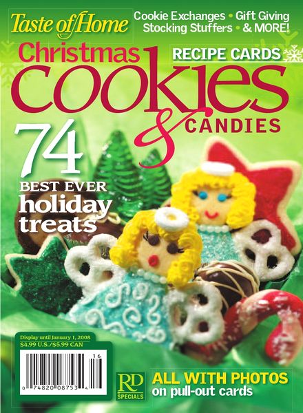 Taste of Home – Christmas Cookies&Candies-2008