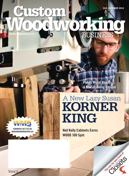 Custom Woodworking Business – October 2013