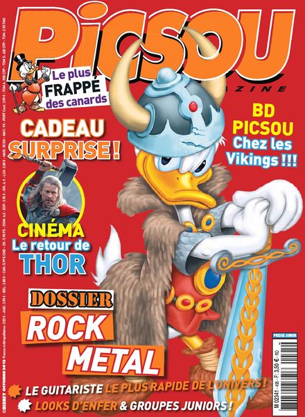 Picsou Magazine N 495 – Octobre 2013
