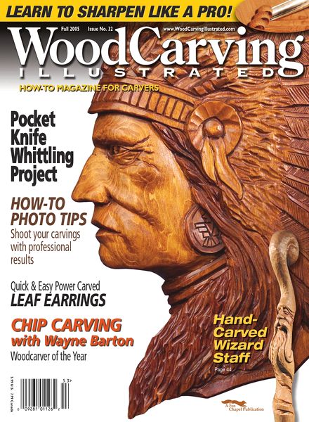 Woodcarving Illustrated – Issue 32, Fall 2005