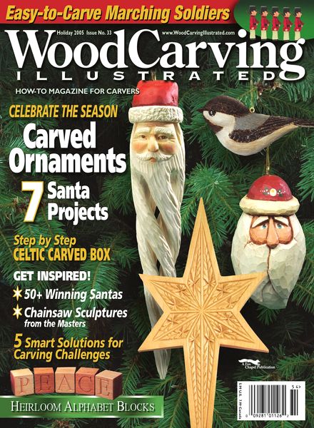 Woodcarving Illustrated – Issue 33, Holiday 2005
