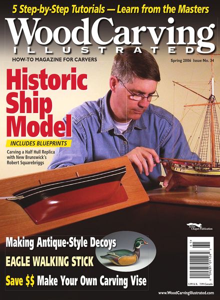 Woodcarving Illustrated – Issue 34, Spring 2006