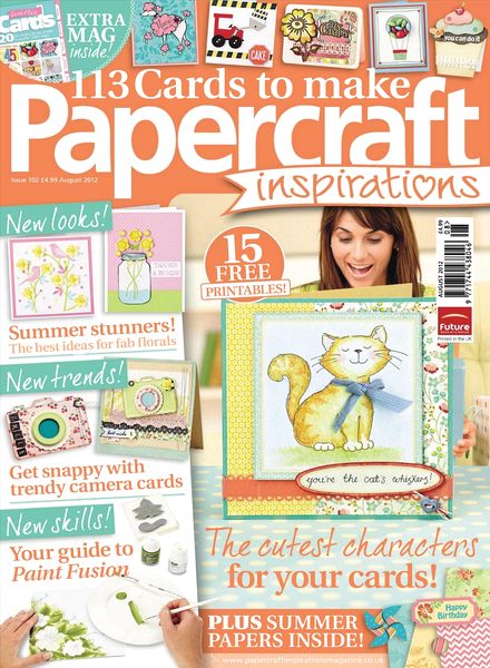 PaperCraft Inspirations – August 2012