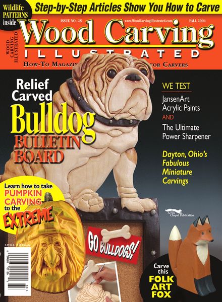 Woodcarving Illustrated – Issue 28, Fall 2004