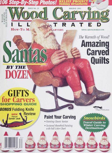 Woodcarving Illustrated – Issue 25, Holiday 2003