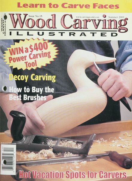 Woodcarving Illustrated – Issue 15, Summer 2001