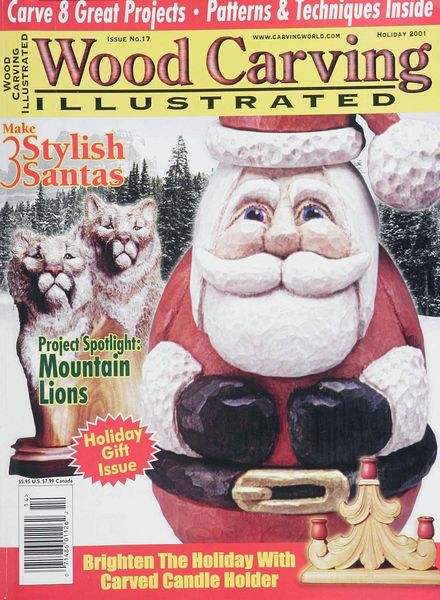 Woodcarving Illustrated – Issue 17, Holiday 2001