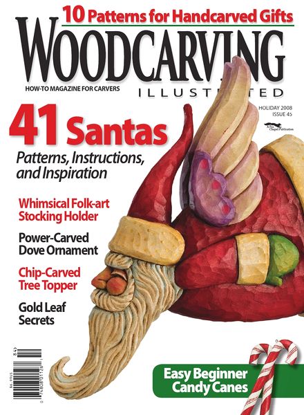 Woodcarving Illustrated – Issue 45, Holiday 2008