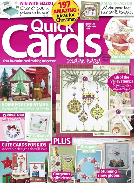 Quick Cards Made Easy – Christmas 2013