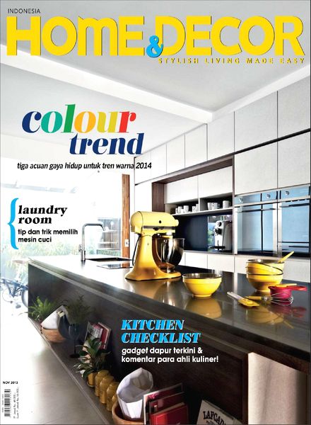 Home & Decor Indonesia Magazine – November 2013