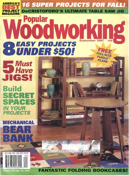Popular Woodworking – 098, 1997
