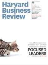 Harvard Business Review – December 2013