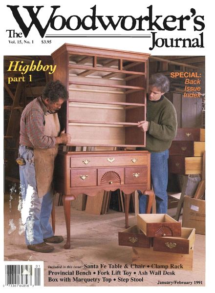 Woodworker’s Journal – Vol 15, Issue 1 – Jan-Feb 1991