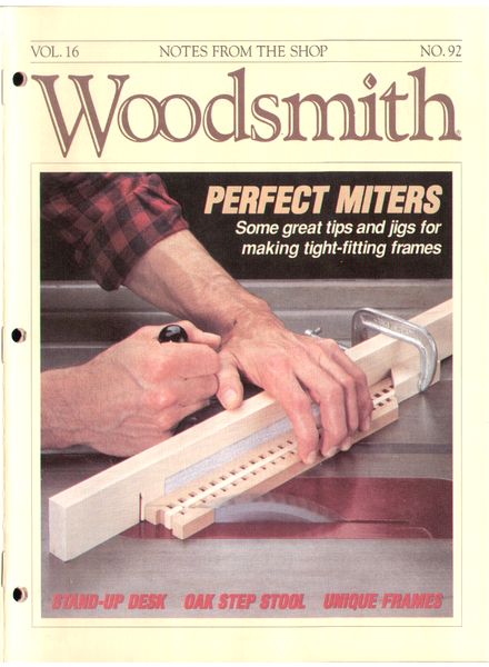 WoodSmith Issue 92, Apr 1994 – Perfect Miters