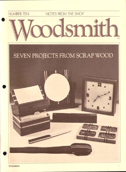 WoodSmith Issue 10, Jul 1980 – Seven Projects from Scrap Wood