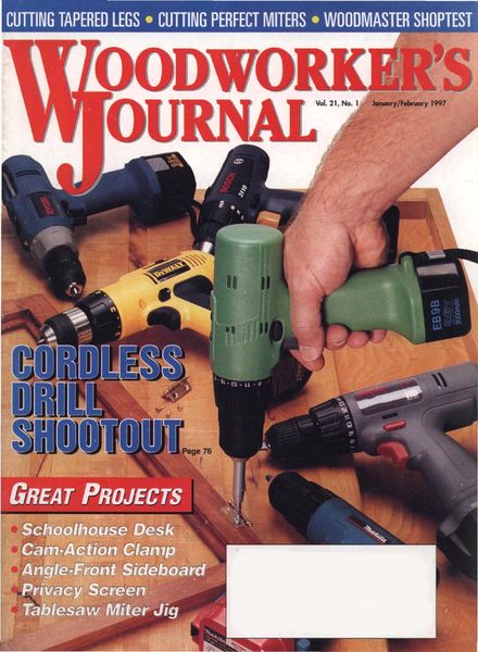 Woodworker’s Journal – Vol 21, Issue 1 – Jan-Feb 1997