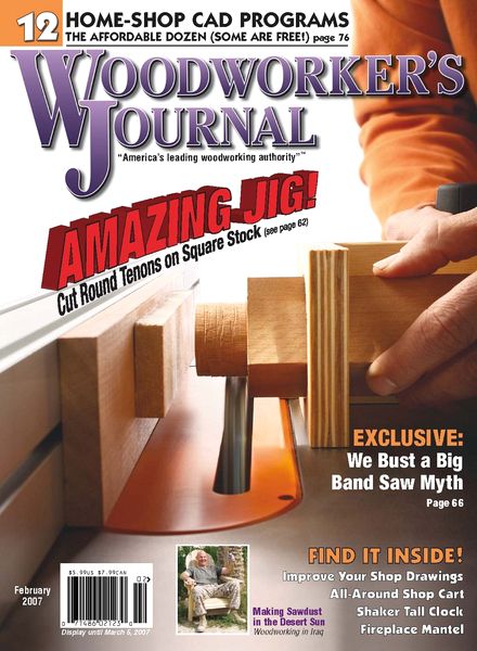 Woodworker’s Journal – Vol 31, Issue 1 – February 2007