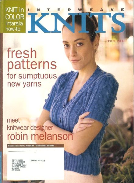 Interweave Knits 2006 Spring