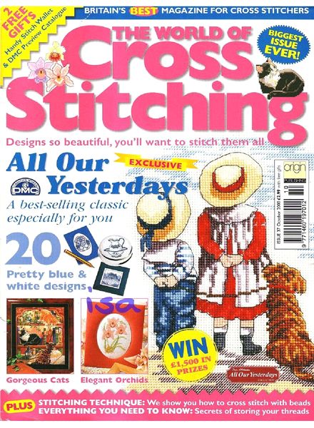 The world of cross stitching 37, October 2000