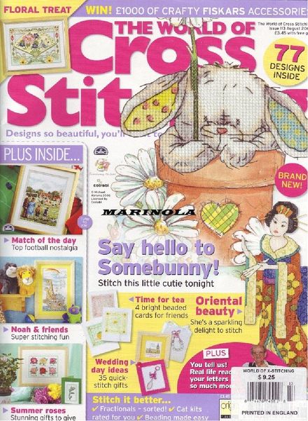 The world of cross stitching 113, August 2006
