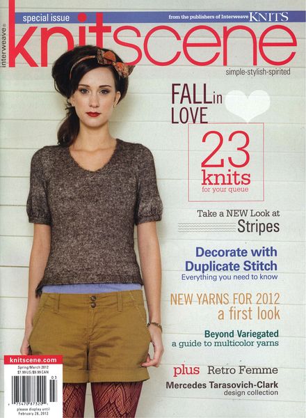 Knitscene 2012 Spring-March