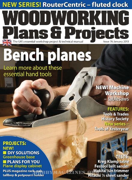 Woodworking Plans & Projects Issue 076