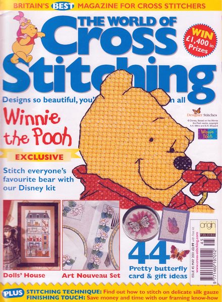The world of cross stitching 45, May 2001