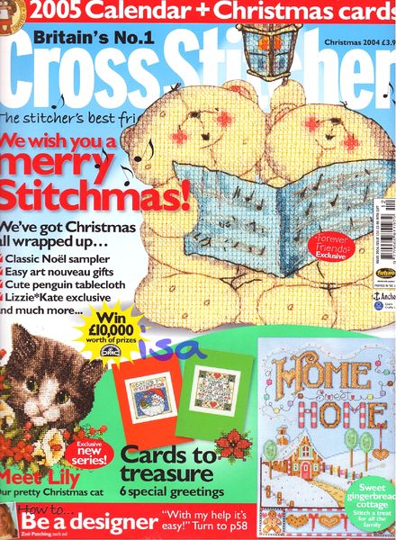 CrossStitcher 154 Christmas 2004