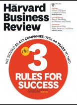 Harvard Business Review USA – April 2013