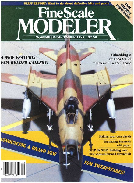 FineScale Modeler 1985-11-12