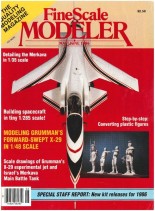 FineScale Modeler 1986-05-06
