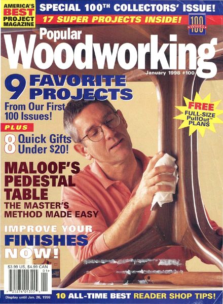 Popular Woodworking – 100, 1998