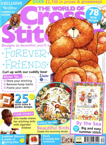 The world of cross stitching 74, August 2003