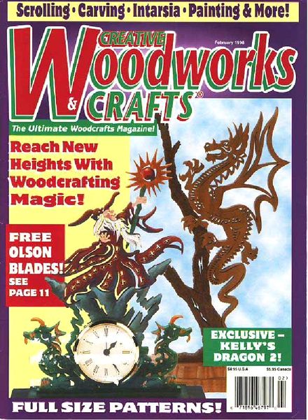 Creative Woodworks & Crafts – Issue 52, February 1998
