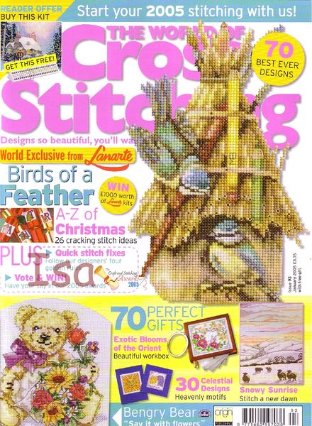 The world of cross stitching 93, January 2005