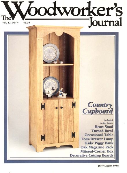 Woodworker’s Journal – Vol 12, Issue 4 – July-Aug 1988
