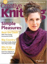 Creative Knitting 2012-01
