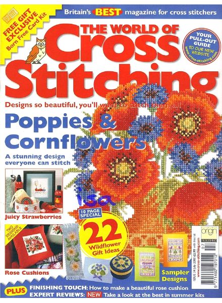 The world of cross stitching 34, July 2000