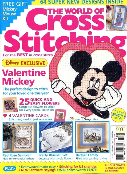 The world of cross stitching 55, February 2002