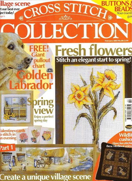 Cross Stitch Collection 088 February 2003