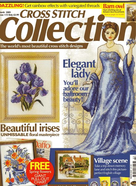 Cross Stitch Collection 115 March 2005
