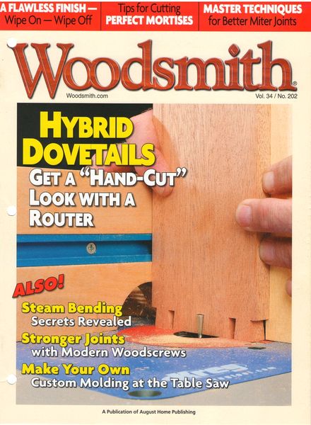 Woodsmith Issue 202, Aug-Sep, 2012